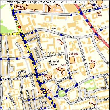 accidents map extract